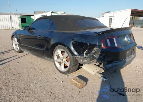 2010 Ford Mustang Gt Premium из США, поврежденный, VIN 1ZVBP8FH4A5159587